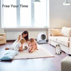 Merkloos Premium Kattenbak - Automatische - Zelfreinigende - Elektrische Kattenbak - Design Kattenbak -Merkloos Winkel 1200x1200 455