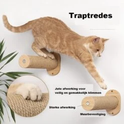 Klimmuur Kat XXL Editie - Krabpaal - Katten Klimmuur - Katten Klim Wand - Met Hangmat 20 Klimmuur Kat XXL Editie - Krabpaal - Katten Klimmuur - Katten Klim Wand - Met Hangmat -Merkloos Winkel 1200x1200 479