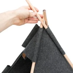 TRIXIE Huisdierengrot Tipi 55x65x55 Cm Vilt -Merkloos Winkel 1200x1200 535