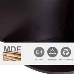 Merkloos Paws And Claws - Cat Shelf – Hangmat Kat – Kattenplank - Kattenbed - Wasbaar – Wandmontage – MDF - Bruin -Merkloos Winkel 1200x1200 672