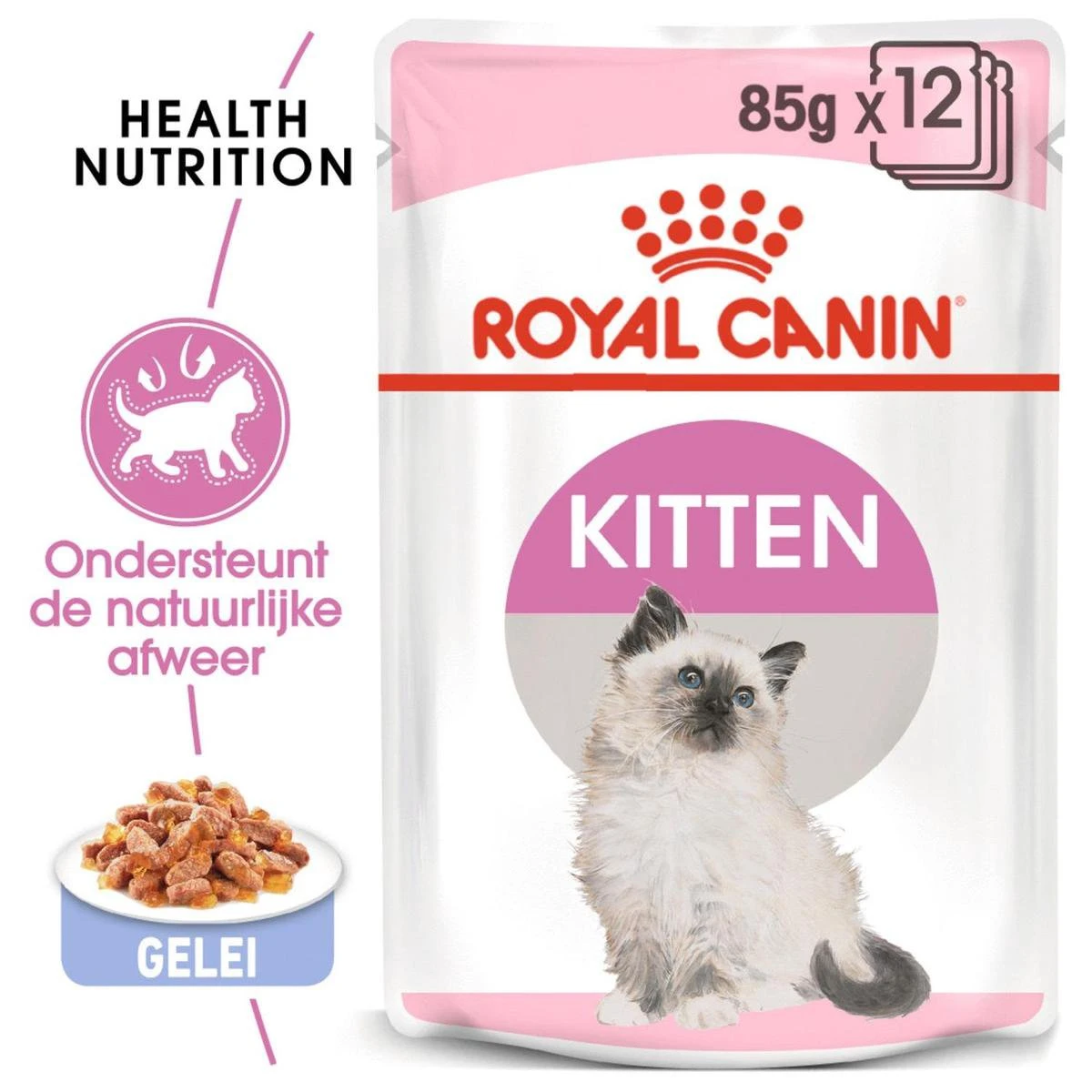 Royal Canin Kitten In Jelly - Kattenvoer - 1020 G 2 Royal Canin Kitten In Jelly - Kattenvoer - 1020 G - Afbeelding 2