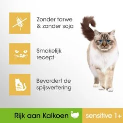 Perfect Fit Sensitive Adult 1+ Katten Droogvoer - Kalkoen - 4 X 750 Gr 8 Perfect Fit Sensitive Adult 1+ Katten Droogvoer - Kalkoen - 4 X 750 Gr -Merkloos Winkel 1200x1200 696