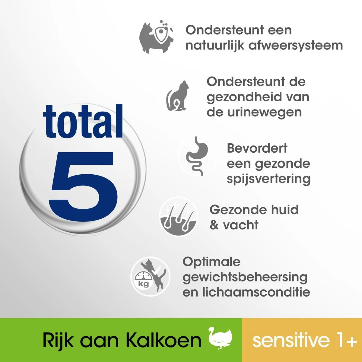 Perfect Fit Sensitive Adult 1+ Katten Droogvoer - Kalkoen - 4 X 750 Gr 6 Perfect Fit Sensitive Adult 1+ Katten Droogvoer - Kalkoen - 4 X 750 Gr - Afbeelding 6