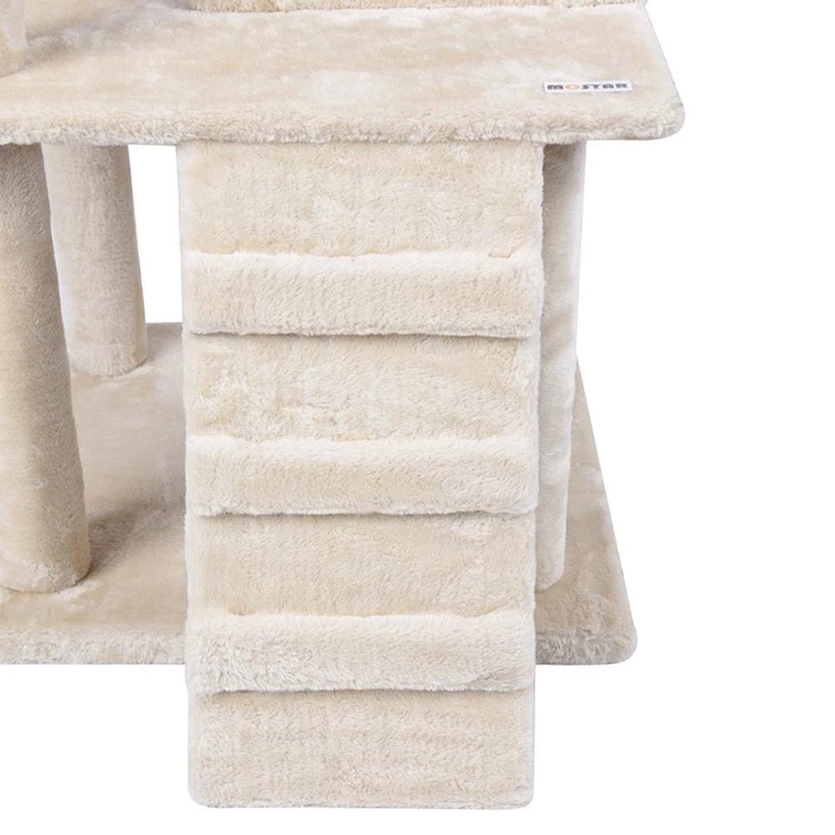 Merkloos MC Star Krabpaal Voor Grote Katten Cat Tree - 55 X 50 X 121 Cm - Beige 2 Merkloos MC Star Krabpaal Voor Grote Katten Cat Tree - 55 X 50 X 121 Cm - Beige - Afbeelding 2