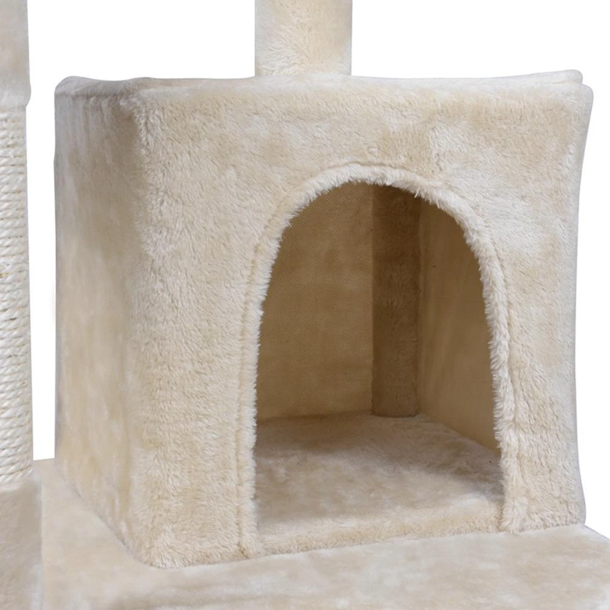 Merkloos MC Star Krabpaal Voor Grote Katten Cat Tree - 55 X 50 X 121 Cm - Beige 5 Merkloos MC Star Krabpaal Voor Grote Katten Cat Tree - 55 X 50 X 121 Cm - Beige - Afbeelding 5