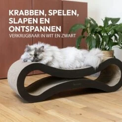 Snoozle Loop Krabpaal Voor Katten - Zwart - 86cm - Krabmeubel Voor Grote Katten - Karton 20 Snoozle Loop Krabpaal Voor Katten - Zwart - 86cm - Krabmeubel Voor Grote Katten - Karton -Merkloos Winkel 1200x1200 743