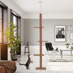 Merkloos Krabpaal In Hoogte Verstelbaar - Kattenkrabpaal - Krabpaal Voor Katten - Kattenspeeltjes - Katten - Bruin - 43L X 27B X 228-260H Cm 13 Merkloos Krabpaal In Hoogte Verstelbaar - Kattenkrabpaal - Krabpaal Voor Katten - Kattenspeeltjes - Katten - Bruin - 43L X 27B X 228-260H Cm -Merkloos Winkel 1200x1200 760