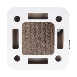 Interactief Krabspeelgoed Van Karton Met Balletje En Belletje - District 70 SPY - Zwart Of Wit 35x35x6cm - Zwart -Merkloos Winkel 1200x1200 894