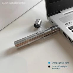 Merkloos Laserpen - Daily Accessoires - USB Oplaadbaar - Kattenspeeltjes - Laserlampje - 7 Verschillende Standen - RVS Zilver - Zaklamp - UV Lamp – Kattenspeelgoed -Merkloos Winkel 1200x1200 913