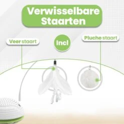 Petgeek Running Smart - Kattenspeeltjes Intelligentie - Kattenspeelgoed - Automatische Bewegingen - Kattenspeeltjes -Merkloos Winkel 1200x1200 920