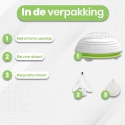 Petgeek Running Smart - Kattenspeeltjes Intelligentie - Kattenspeelgoed - Automatische Bewegingen - Kattenspeeltjes -Merkloos Winkel 1200x1200 921