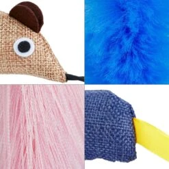 PRETTY KITTY Cat Toy Set Vegan: Grote 15-delige Kattenspeelset Met Kattenhengel, Nepveren En Kattenkruid Speelgoed Kat -Merkloos Winkel 1200x1200 964