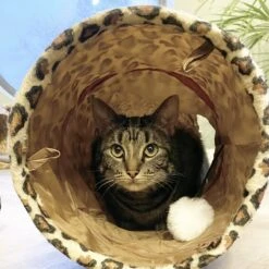 Moowi - Kattentunnel Luipaardprint - 125 Cm - Speeltunnel - Tijgerprint -Merkloos Winkel 1200x1200 969