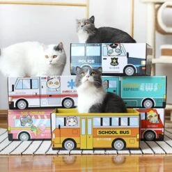 Make Me Purr Kattendoos Van Karton (Ice Cream) - Inclusief Kartonnen Krabmat - Speelgoed Doos Voor Katten Met Krab Mat - Kat Krabpaal Speeltje - Kattenbed Kattenmand Kattenhuis Kattentunnel - Kattenspeelgoed - Kattenspeeltjes - Kitten Speeltjes -Merkloos Winkel 1200x1200 972