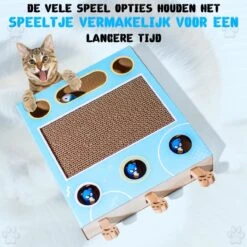 Sla De Mol Kattenspeeltje - Katten Speelgoed - Kattenspeelgoed - Kattenspeeltjes - Kattenspeeltjes Intelligentie - Kattenspeelgoed Intelligentie -Merkloos Winkel 1200x1200 979