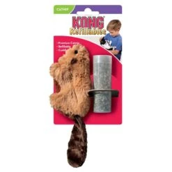 Kong Kat Catnip Bever - Speelmuis - Bruin - 3,8 X 4,5 X 4,2 -Merkloos Winkel 1200x1200 989