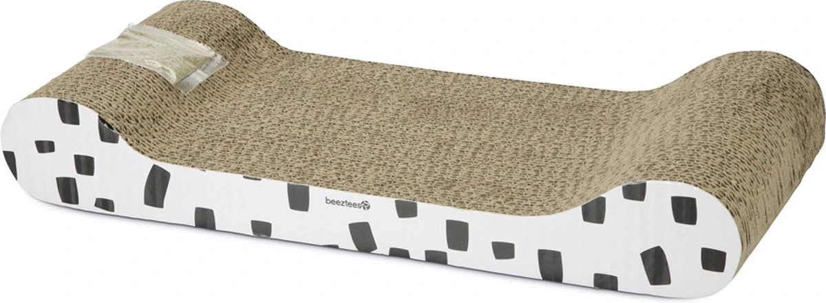 Beeztees Kartonnen Krabsofa. 49 X 22 X 7,5 Cm 1 Beeztees Kartonnen Krabsofa. 49 X 22 X 7,5 Cm