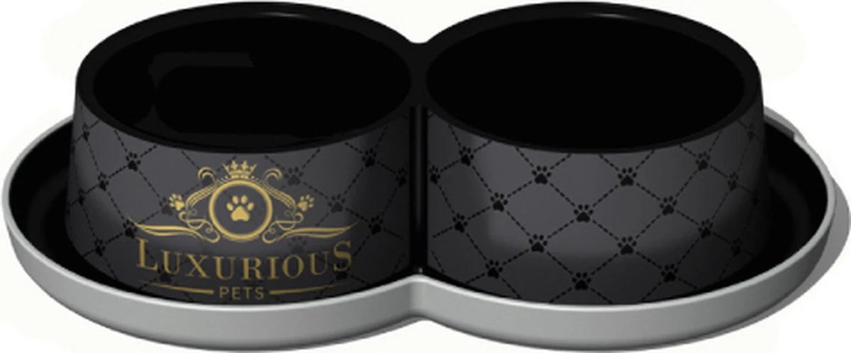 Moderna Luxurious Pets Voerbak Dubbel 3 Moderna Luxurious Pets Voerbak Dubbel - Afbeelding 3