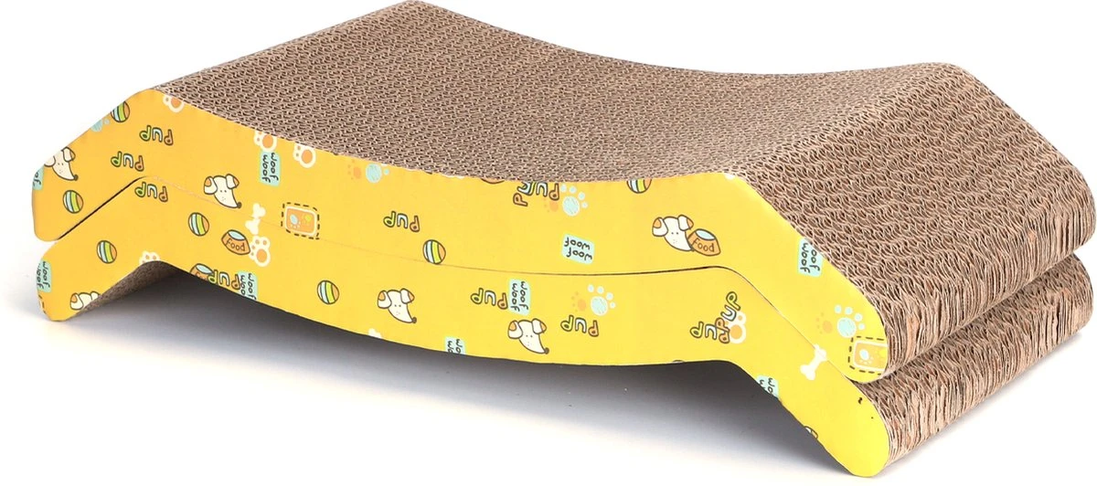 Nobleza 46ZKS - Krabplank Met Catnip - 2 Stuks - 44 X 22 X 12 Cm 5 Nobleza 46ZKS - Krabplank Met Catnip - 2 Stuks - 44 X 22 X 12 Cm - Afbeelding 5