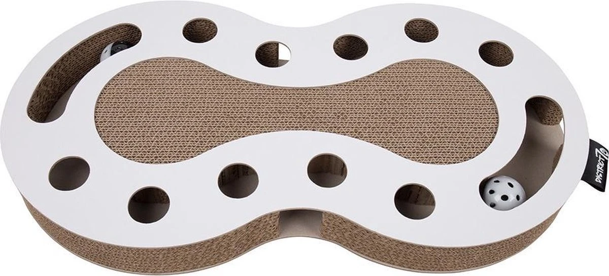 Interactief Design Krabspeelgoed Voor Katten Van Duurzaam Karton - District 70 SNAKE - Zwart 4 Interactief Design Krabspeelgoed Voor Katten Van Duurzaam Karton - District 70 SNAKE - Zwart - Afbeelding 4