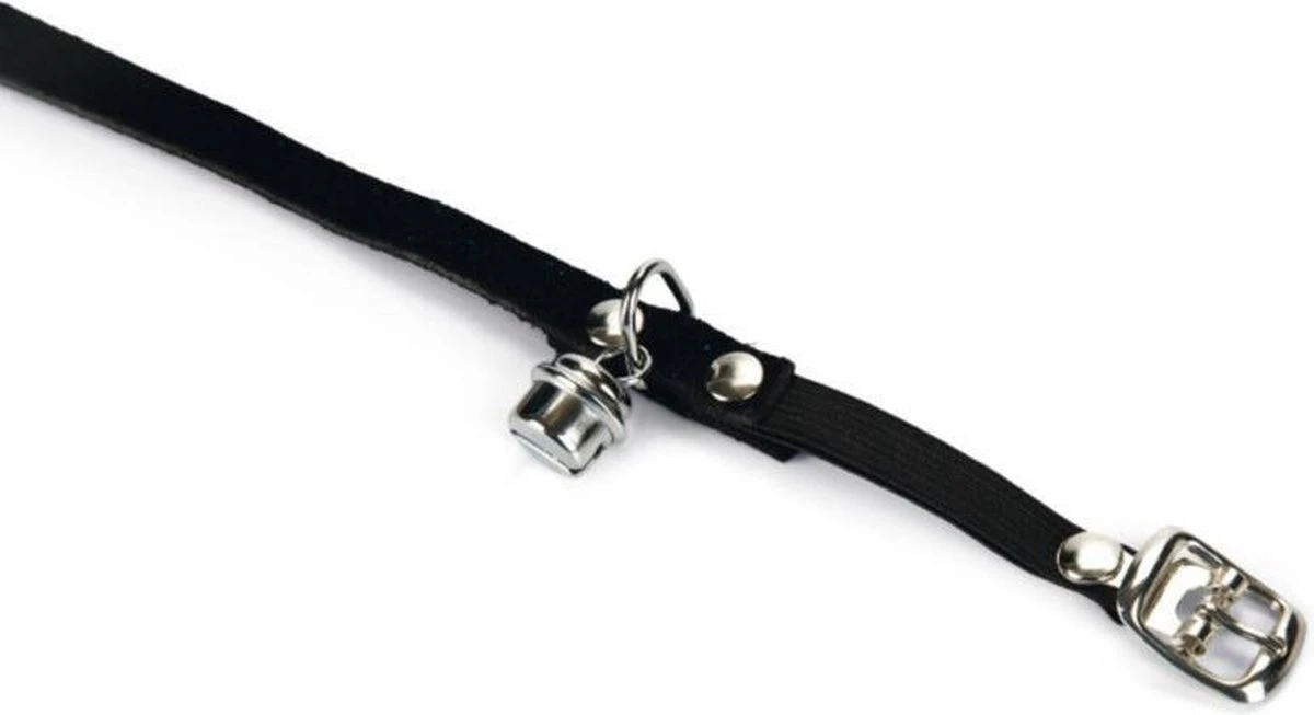 Beeztees Kattenbandje Suede - Zwart 5 Beeztees Kattenbandje Suede - Zwart - Afbeelding 5