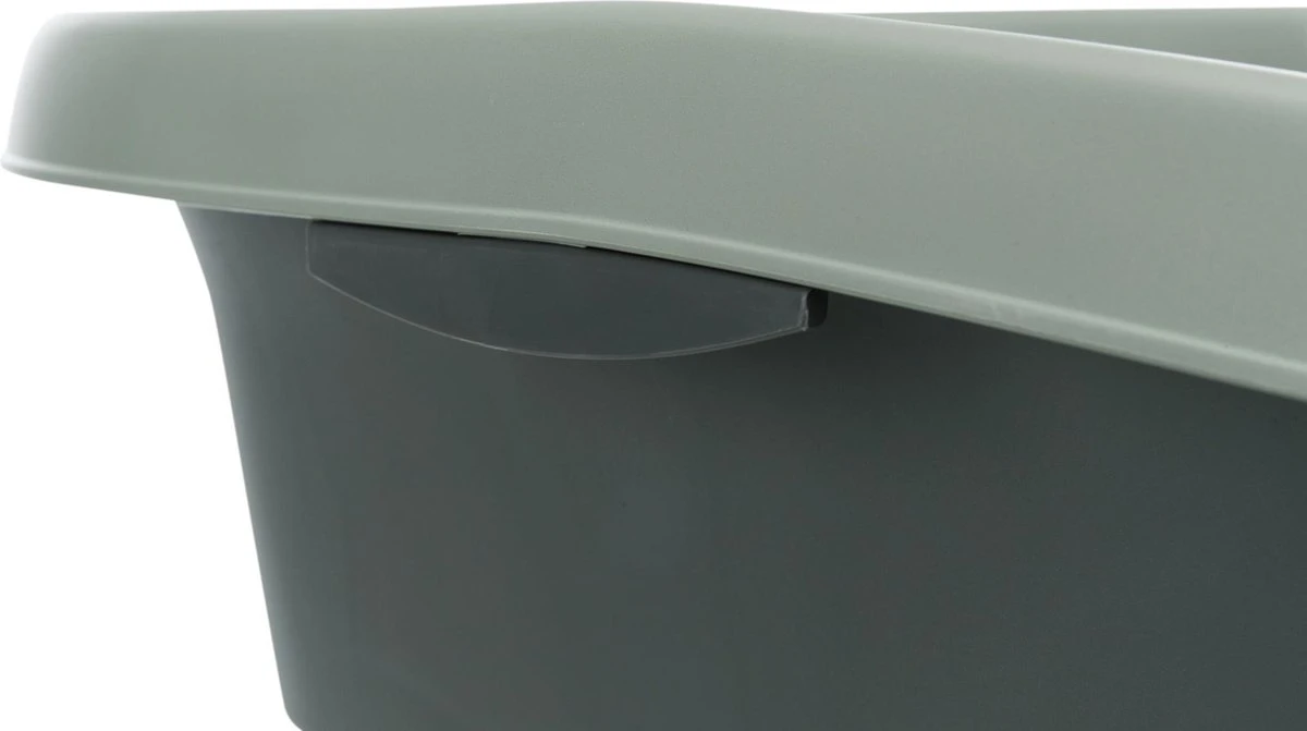 Trixie Kattenbak Carlo Be Eco Met Rand Antraciet / Grijs 4 Trixie Kattenbak Carlo Be Eco Met Rand Antraciet / Grijs - Afbeelding 4