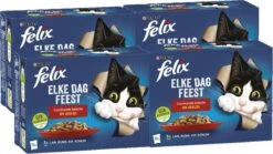 Felix Elke Dag Feest Countryside Selectie In Gelei - Katten Natvoer - 4x12x85 Gr -Merkloos Winkel 1200x676