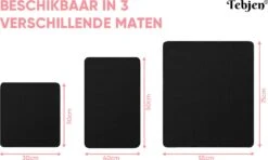 TEBJEN Kattenbakmat – Kattenbak Mat Grit Opvanger - Schoonloop Katten Mat – Dubbele Waterdichte Laag – Uitloopmat Kattenbak – Kattenbak Accessoires - Met Speelgoedmuisje En Schepje - 40x50cm -Merkloos Winkel 1200x718 1