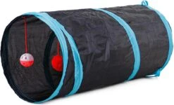 Speeltunnel Katten - Kattenhuis - Kattentunnel - 2 Gangen - Met Speelballetje