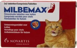 Milbemax Ontworming Tabletten Grote Kat 2 - 12 Kg 2 X 2 Tabletten -Merkloos Winkel 1200x756 3