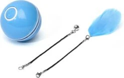 Otiume Elektrische Speelbal - Slimme Interactieve Zelfrollende Bal - Speelgoed Voor Katten - Kattenspeelgoed - Blauw -Merkloos Winkel 1200x758 2