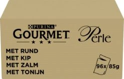 Purina One Gourmet Perle - Kattenvoer - Land En Zee - 96 X 85 Gram 20 Purina One Gourmet Perle - Kattenvoer - Land En Zee - 96 X 85 Gram -Merkloos Winkel 1200x762