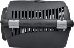 Topmast Reismand Hives - Kunststof Transportmand - Zwart - 46 X 32 X 33 Cm - Vervoersbox - Voor Kat En Kleine Hond -Merkloos Winkel 1200x785