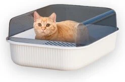 Merkloos Kattenbak - Zwart - Open - Incl. Schep - Modern - Hip - Trendy - Design Kattenbak 12 Merkloos Kattenbak - Zwart - Open - Incl. Schep - Modern - Hip - Trendy - Design Kattenbak -Merkloos Winkel 1200x793