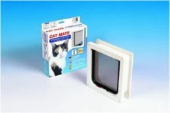 Cat Mate Kattenluik 234 Met Tweewegsluiting - Wit - 19,2 X 20cm -Merkloos Winkel 1200x798 6