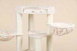 RHRQuality Corner Coon Krabpaal Voor Grote Katten - 60 X 56 X 151 Cm - Crème -Merkloos Winkel 1200x799 11