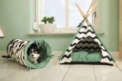 Beeztees Kioni Tipi Tent - Kattenhuis - Zwart/Wit - 50x50x70 Cm 15 Beeztees Kioni Tipi Tent - Kattenhuis - Zwart/Wit - 50x50x70 Cm -Merkloos Winkel 1200x800 38