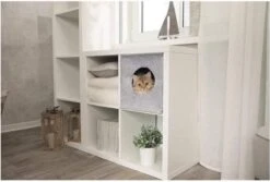 Trixie Kattenmand Iglo Anton Grijs - 33X33X37 CM -Merkloos Winkel 1200x810 2