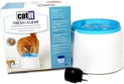 Catit Fresh And Clear - Drinkfontein Kat - Blauw /Wit - 2 L -Merkloos Winkel 1200x814