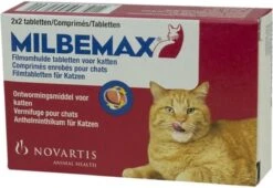 Milbemax Kat Groot - 1 ST à 2 X 2 TABL -Merkloos Winkel 1200x828