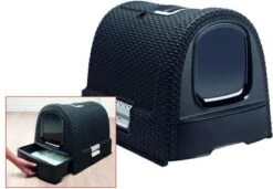 Curver Kattenbak - Antraciet - 51 X 38,5 X 39,5 Cm -Merkloos Winkel 1200x830 1