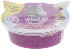 5x Whiskas Snack | Immune Support | Kattenvoer | Snoepjes | 5x 50gr | Omega 3 | Essentiële Vitaminen | Crunchy Buitenkant Met Romige Vulling | Kattensnoepjes -Merkloos Winkel 1200x833
