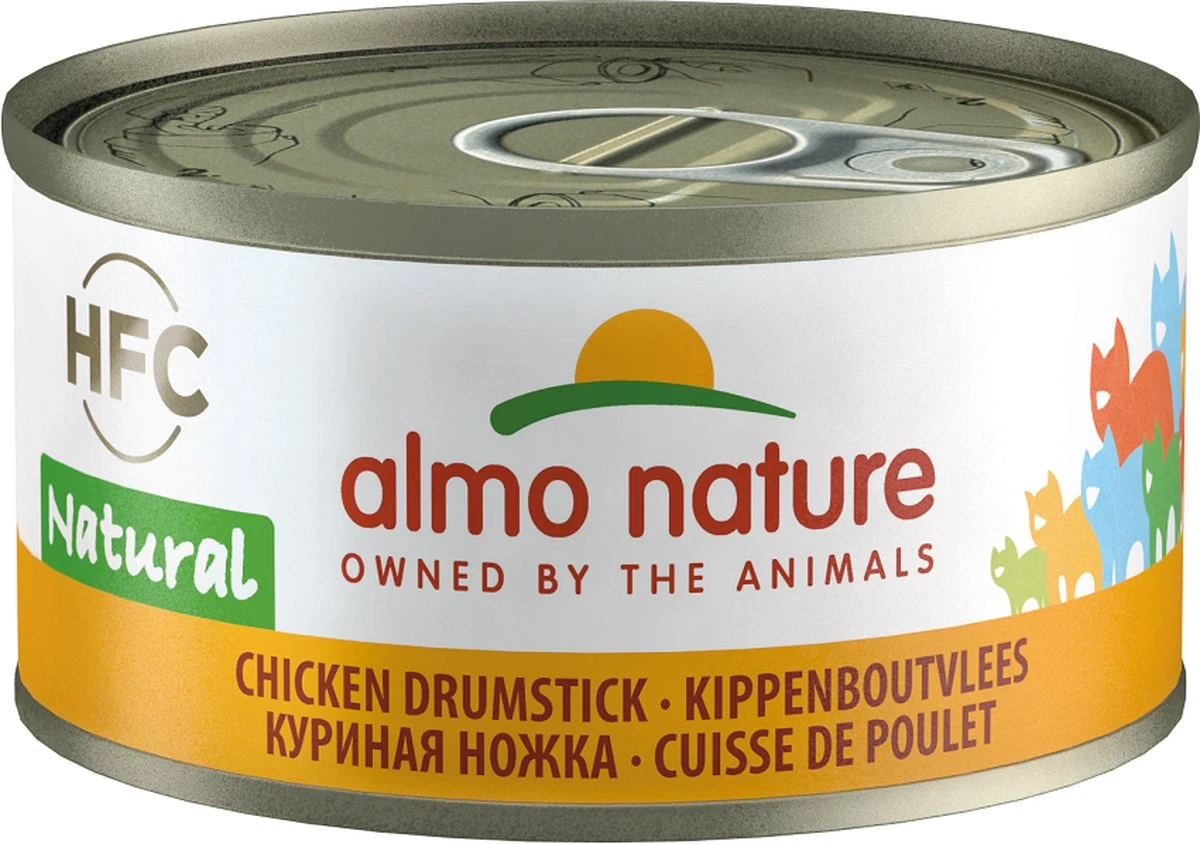 Almo Nature Natvoer Voor Katten - HFC Natural - 24 X 70g - Kippenborst - 24 X 70 Gram 13 Almo Nature Natvoer Voor Katten - HFC Natural - 24 X 70g - Kippenborst - 24 X 70 Gram - Afbeelding 13