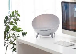 Cats&Co Hemisferische Designer Kattenstoel Kunststof Wit -Merkloos Winkel 1200x854 4