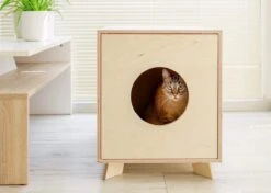 Catandwood Kattenhuis - Kattenbakcontainer - Kattenbak Ombouw - Hout -Merkloos Winkel 1200x856 4