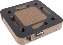 Interactief Krabspeelgoed Van Karton Met Balletje En Belletje - District 70 SPY - Zwart Of Wit 35x35x6cm - Zwart -Merkloos Winkel 1200x856 5