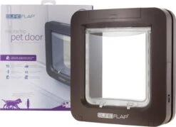 SureFlap Microchip Huisdierluik L - Bruin - 18 X 17 Cm -Merkloos Winkel 1200x869 3