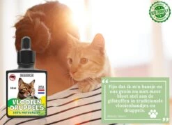 Natuurlijke Vlooiendruppels Voor Katten - Vanaf 4 Kg - 100% Natuurlijk - Vlooien - Zonder Giftige Pesticiden - 30 Ml - Speciale Formule Voor Katten - Vachtdruppels - Made In Holland -Merkloos Winkel 1200x872 1