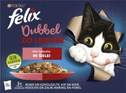 Felix Dubbel Zo Lekker Mix Selectie In Gelei - Katten Natvoer - 48 X 85g -Merkloos Winkel 1200x883 1