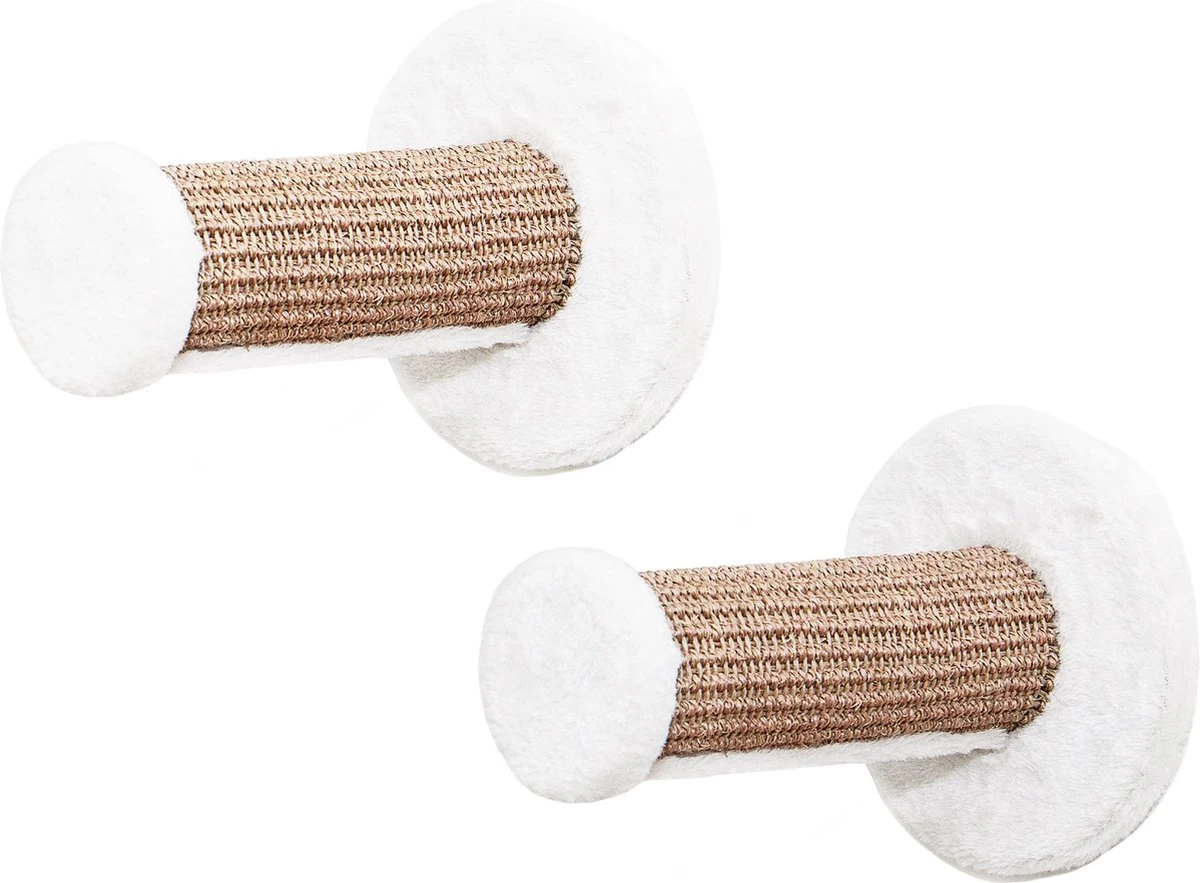 Pfotenolymp® Kattenklimwand - Wandmontage - 22 X 6 Cm - 2 Klimtreden Voor Klimlandschap - Klimboom - Klimwand Voor Katten Met Sisal 1 Pfotenolymp® Kattenklimwand - Wandmontage - 22 X 6 Cm - 2 Klimtreden Voor Klimlandschap - Klimboom - Klimwand Voor Katten Met Sisal